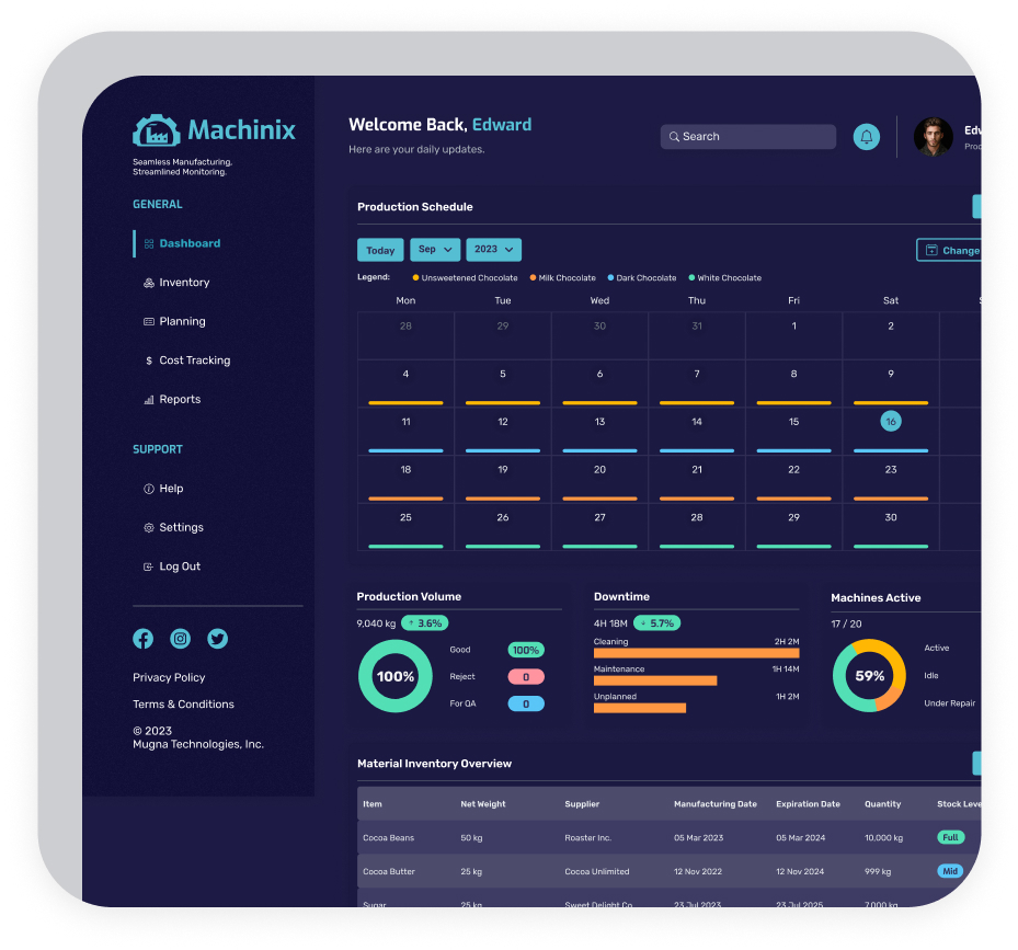 Bubble-powered internal tool for a Logistics Firm