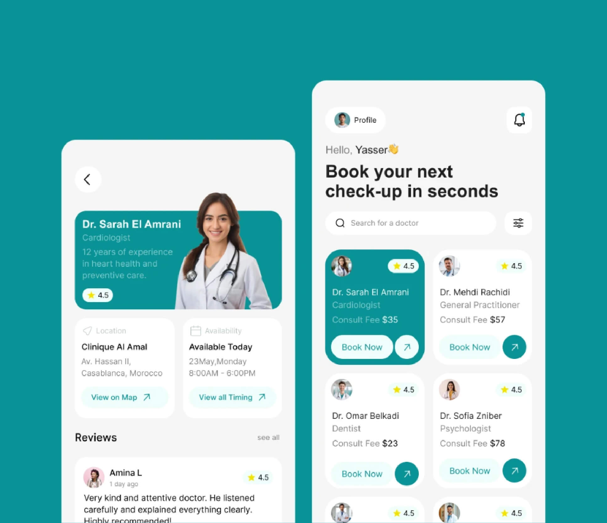 Python Powered Healthcare App