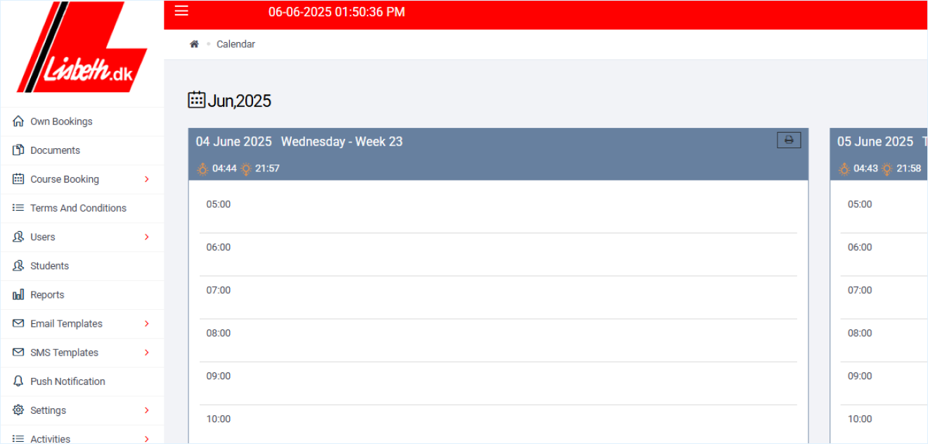 Driving School Management System tuvoc case study