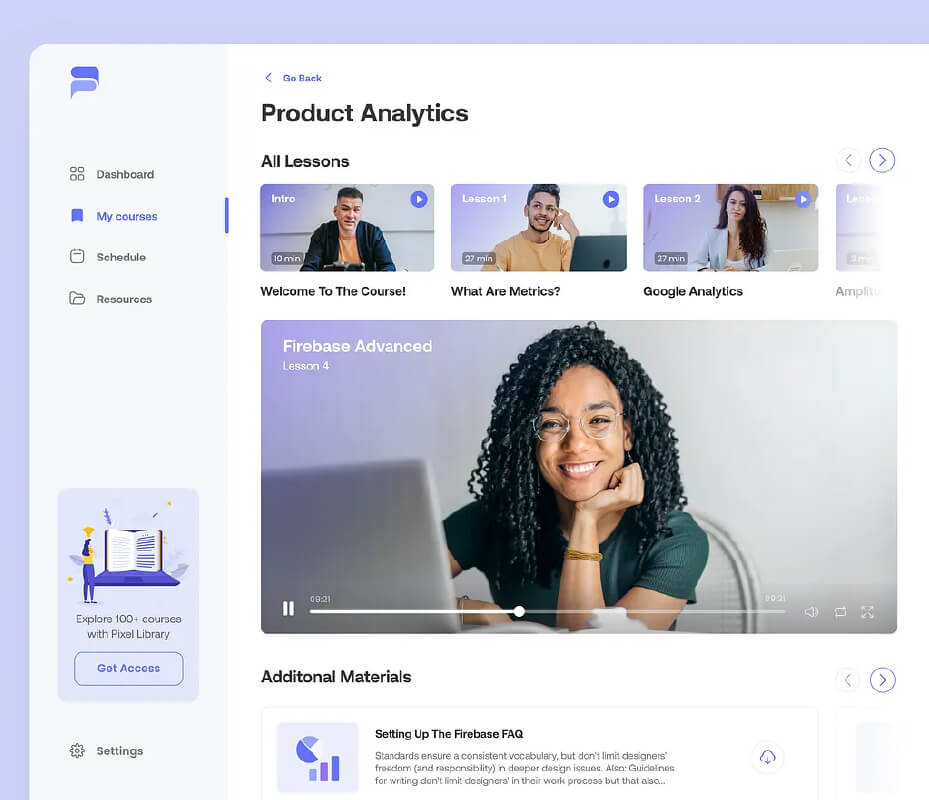 Headless CMS for E-Learning Platform case study tuvoc