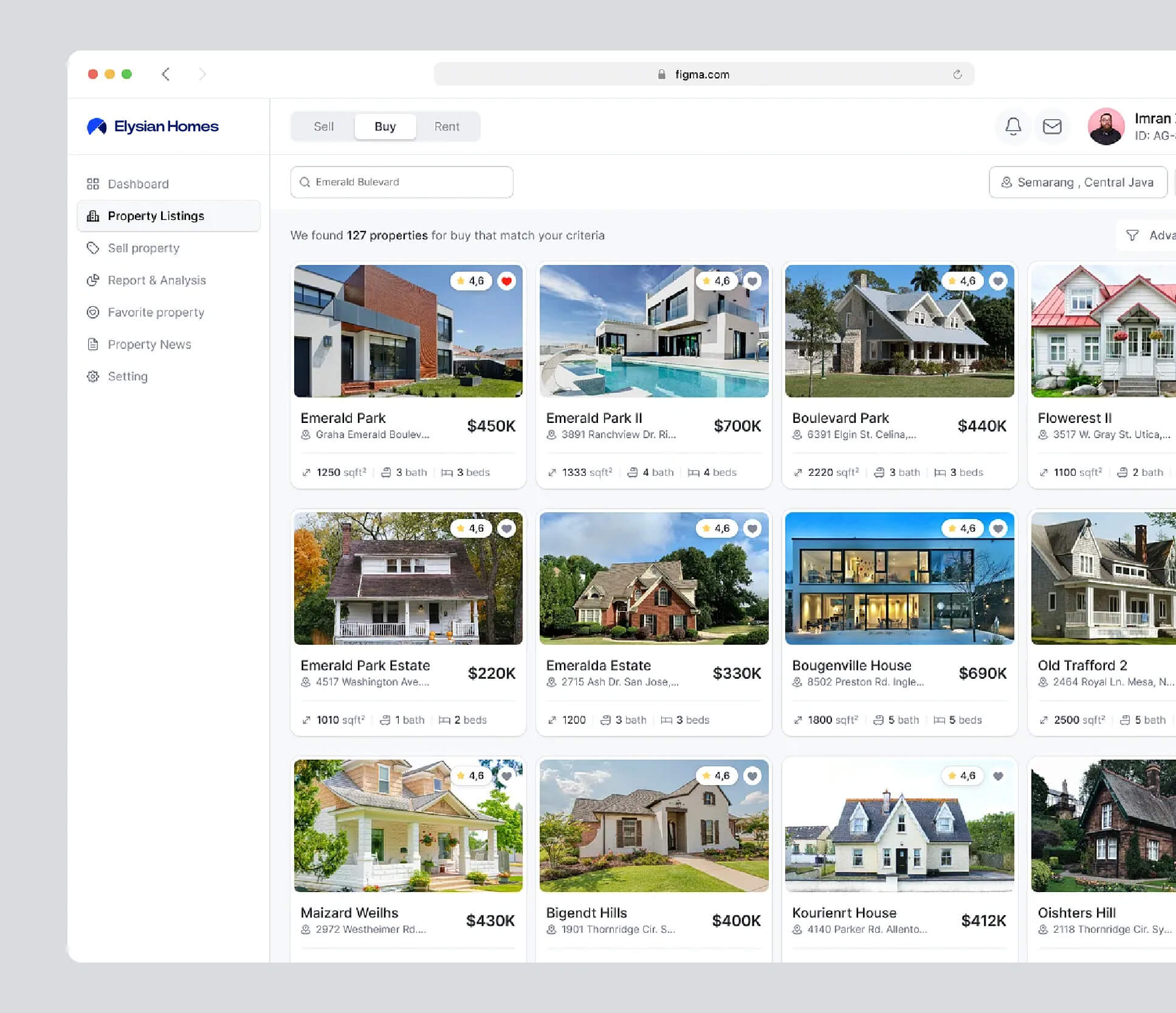 Real Estate Listing Platform