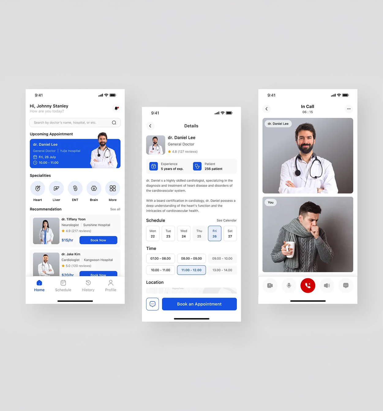 Custom Telemedicine App for a Healthcare Provider