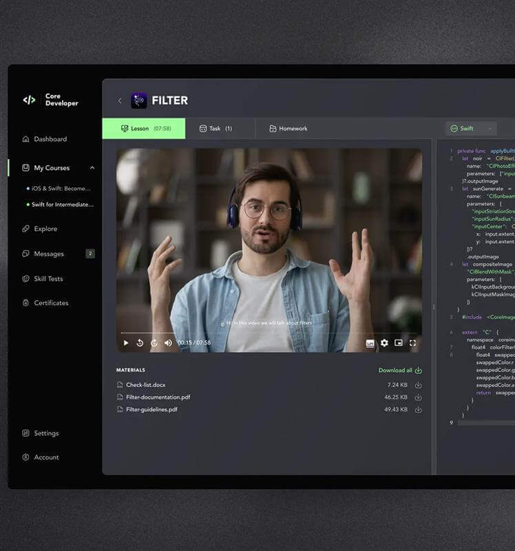 E-Learning Platform for Corporate Training