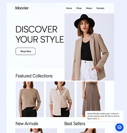 E-commerce Chatbot for Fashion Retailer
