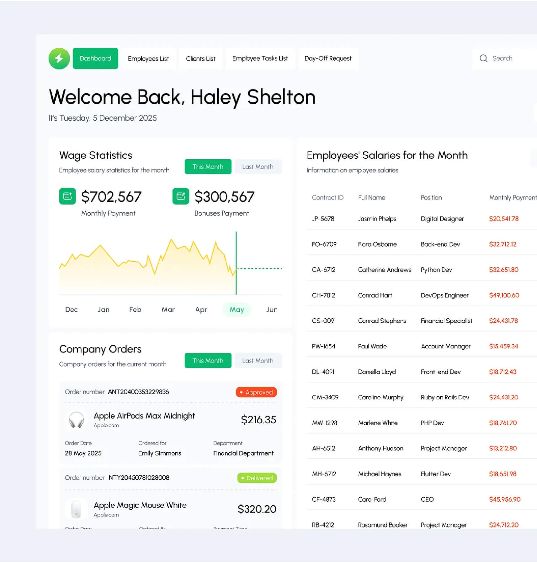 HR & Payroll Automation Portal