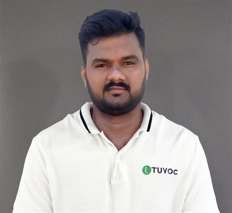 Hardik dedicated developer tuvoc
