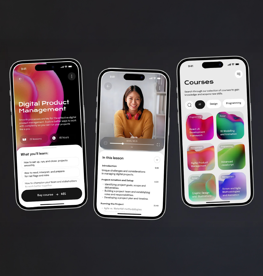 Online Learning App with Live Class Streaming