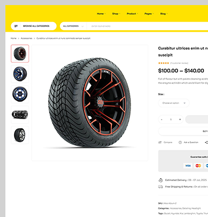 Animated Product Launch Microsite for Automotive Client