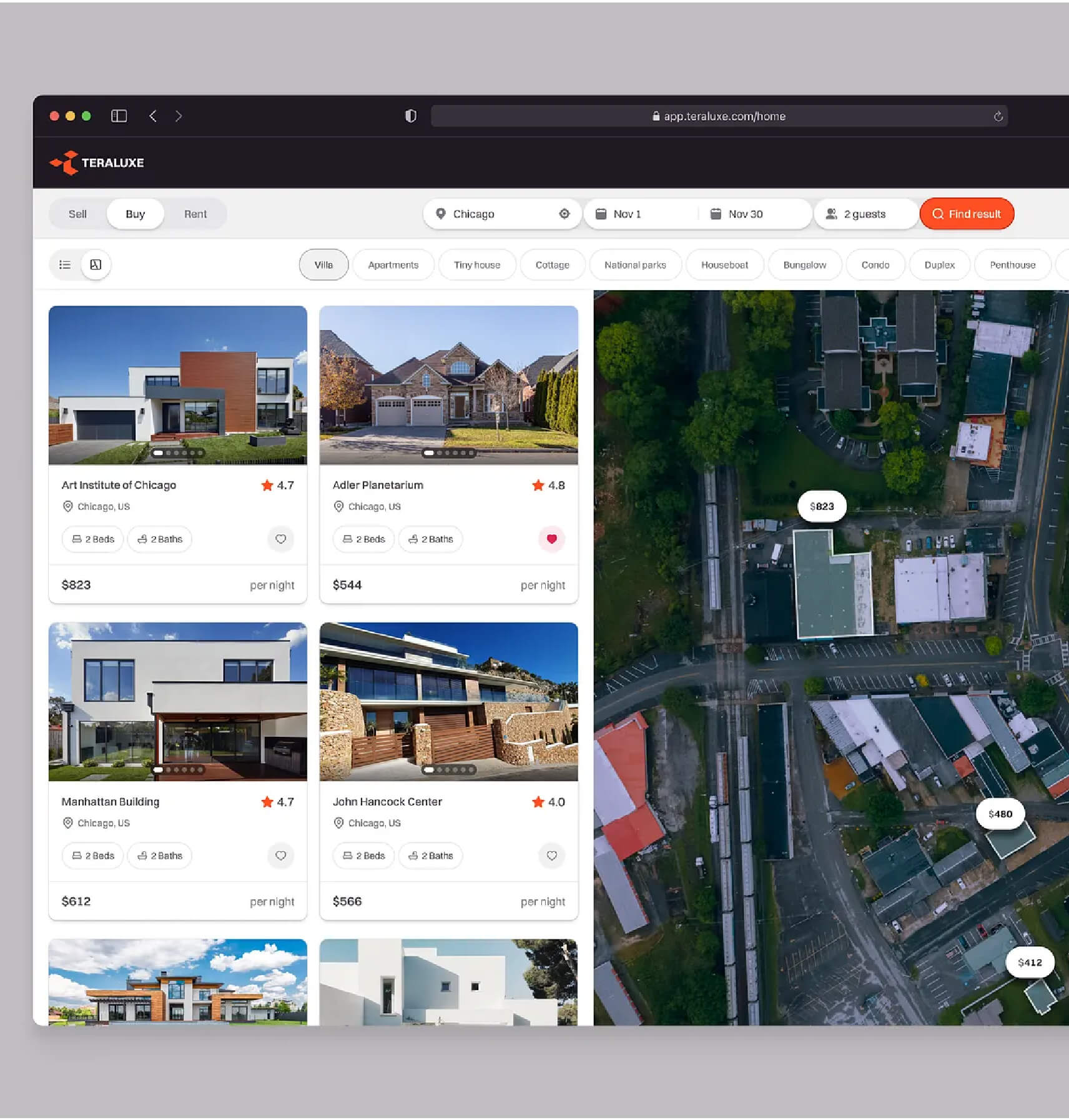 Real Estate Listing & Virtual Tour Platform