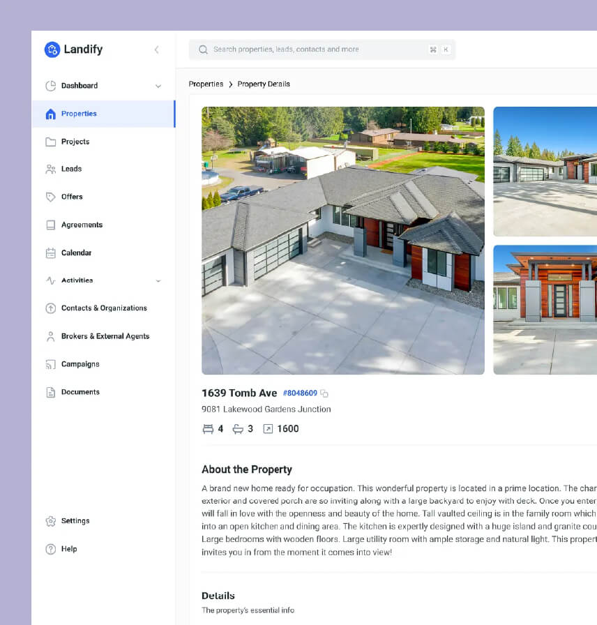 Real Estate CRM for Property Managers