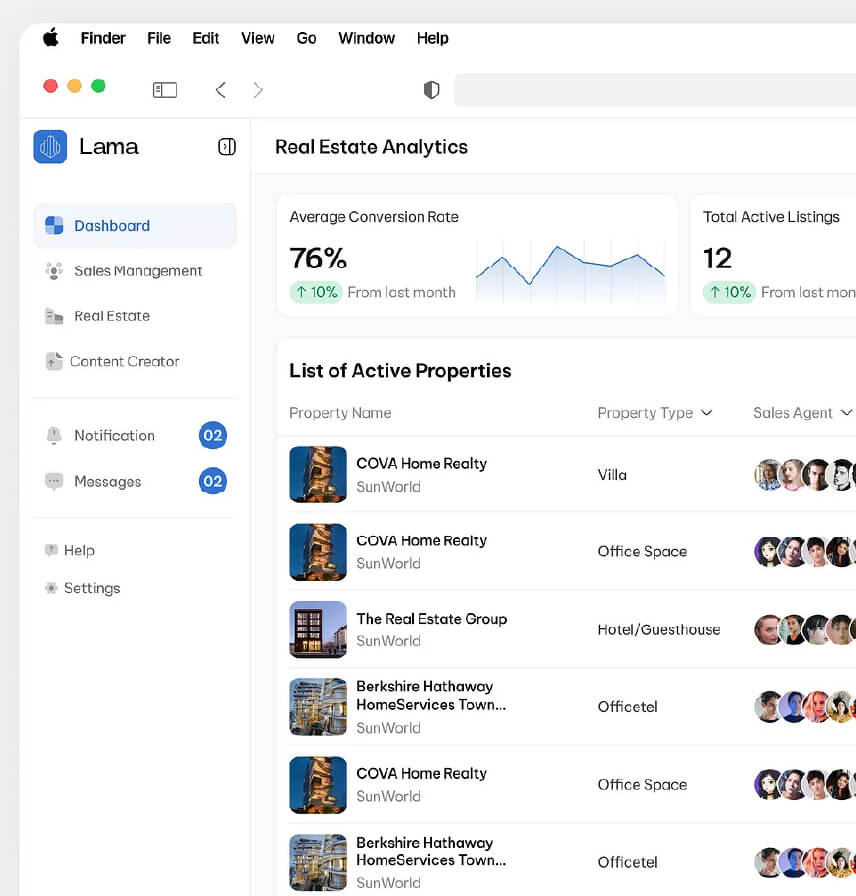 Real Estate Data Aggregator Platform