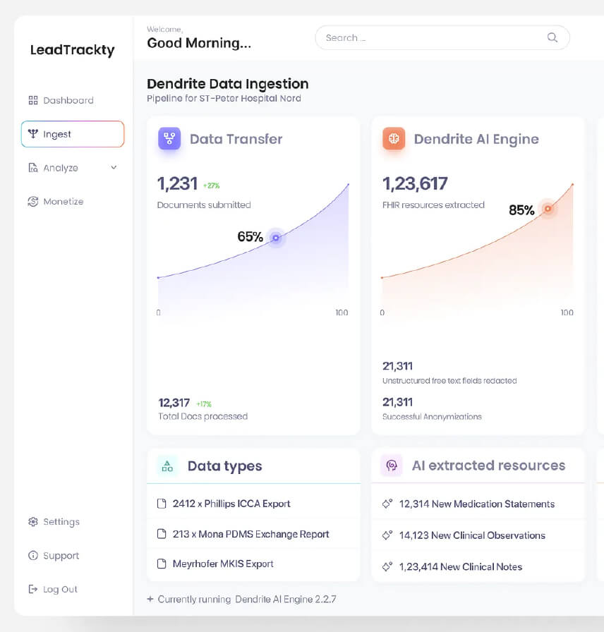 Healthcare Data Aggregation Platform for Clinical Researchers