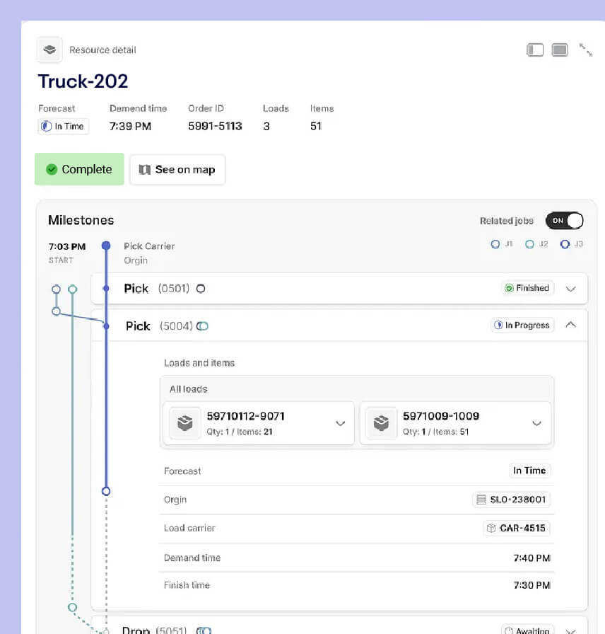 Real-Time Logistics & Vehicle Tracking App
