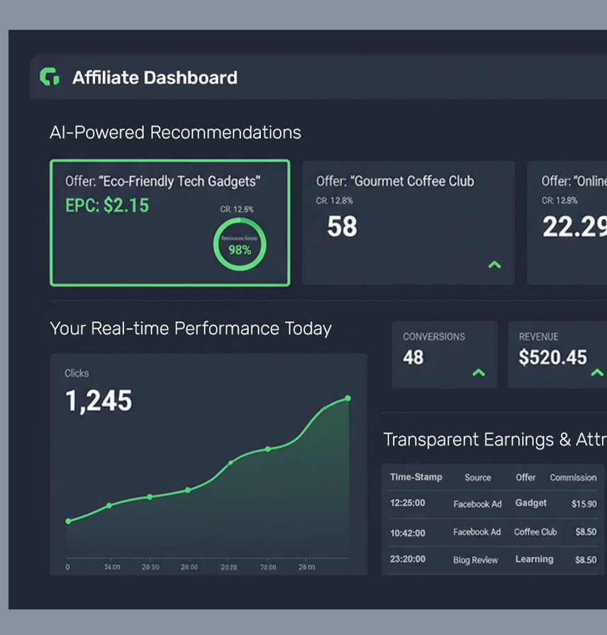 Affiliate Marketing Platform for a Growing Network