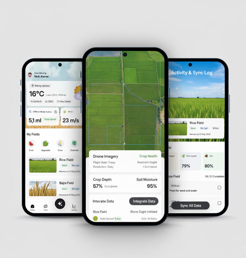 Mobile GIS for Agriculture and Crop Monitoring