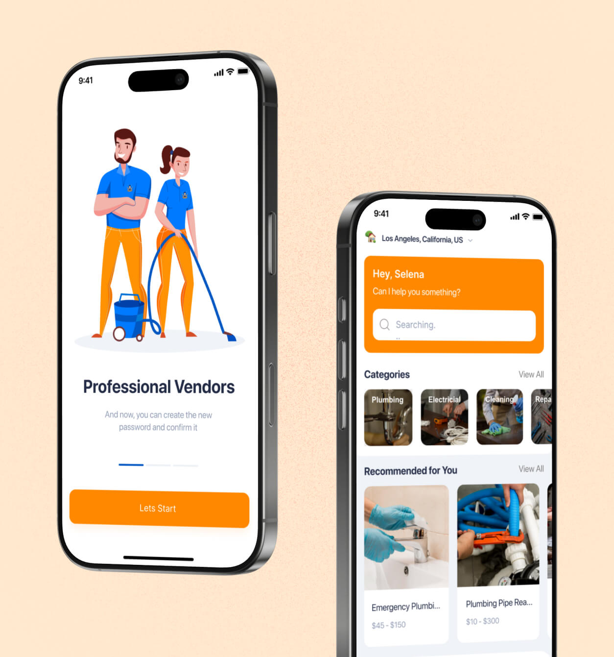 Handyman Service Booking App case study by tuvoc