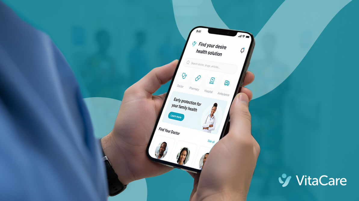 Healthcare Mobile App Development case study by tuvoc