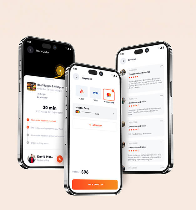 Food Delivery App case study by tuvoc