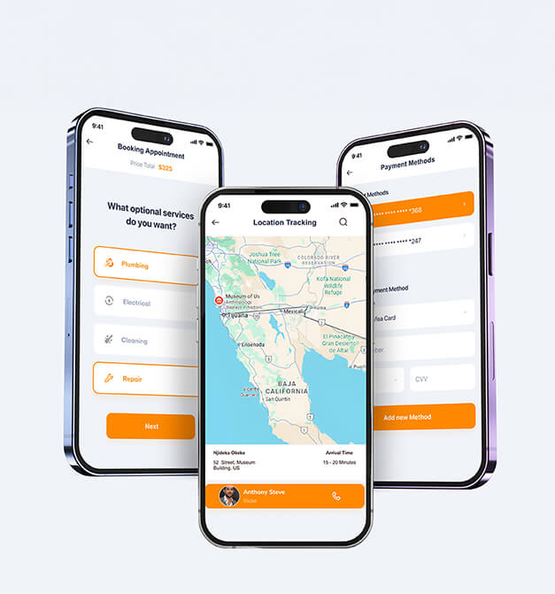 Handyman app case study by tuvoc