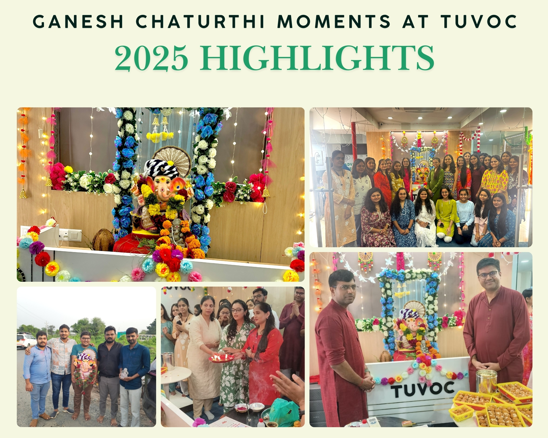 Ganesh Chaturthi Moments at Tuvoc