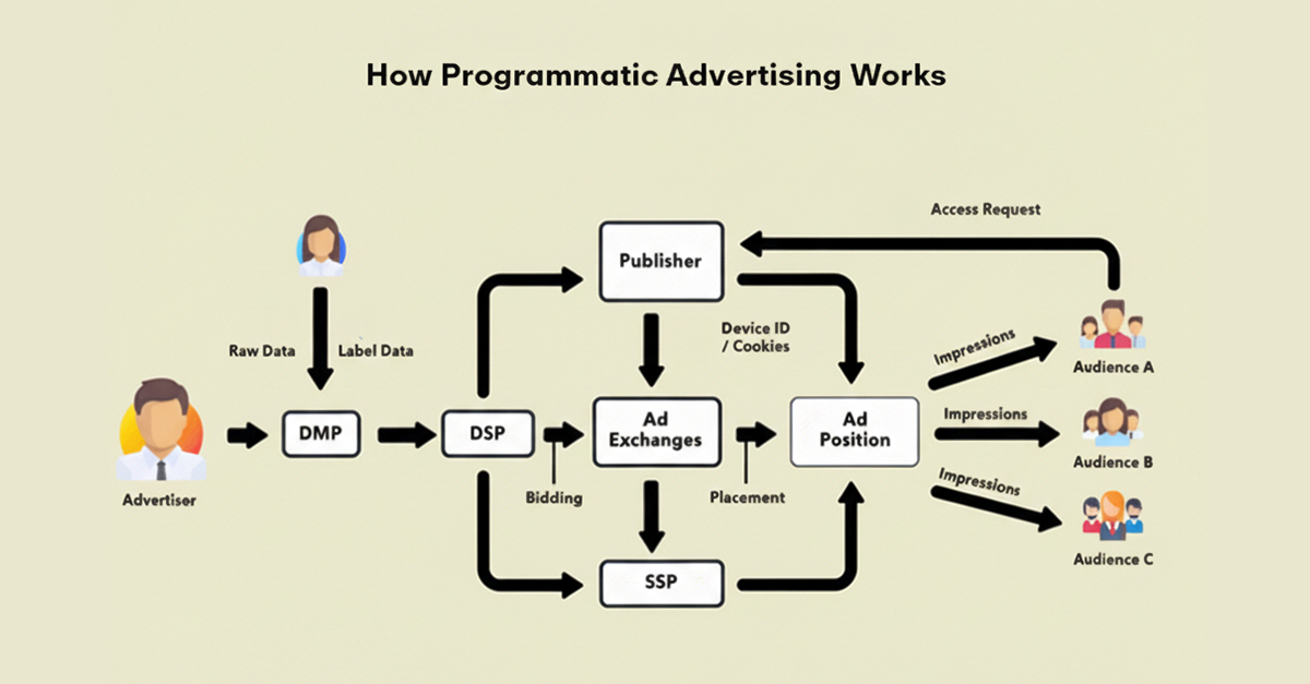 How Programmatic Advertising Works Image