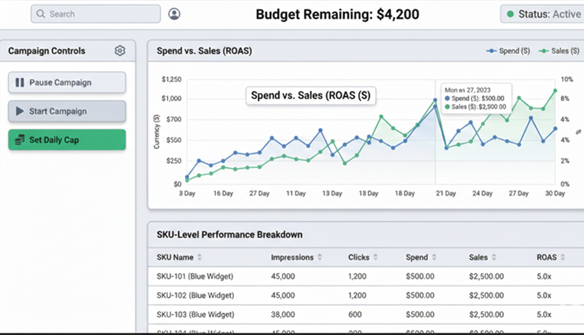Self-service vendor portal