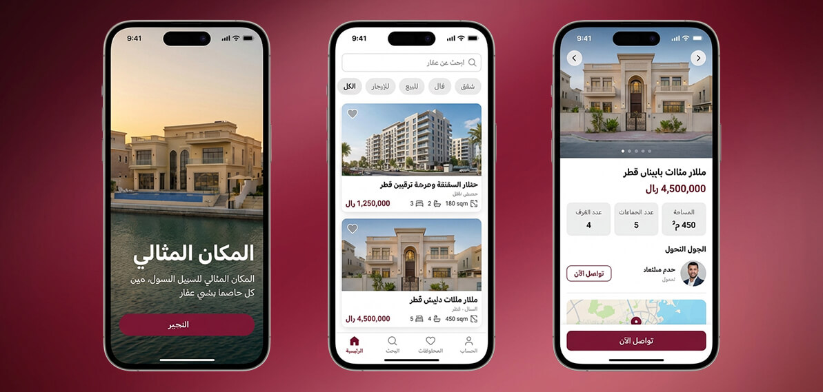 Real Estate App Development Company in Qatar