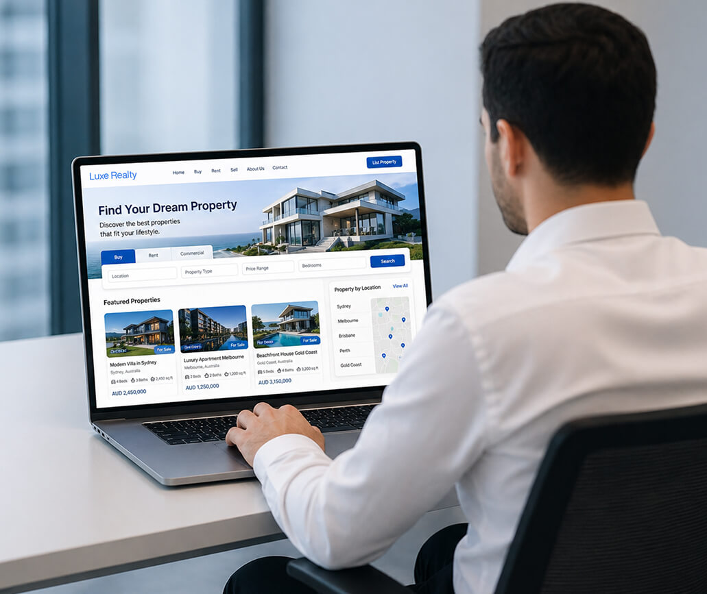 Real Estate Website Development