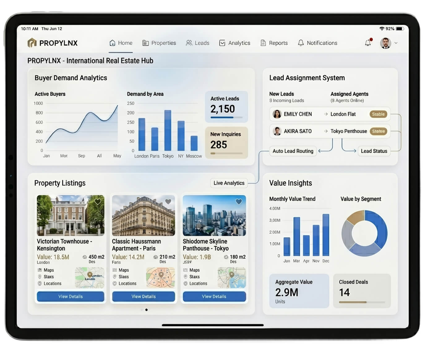 build real estate marketplace
