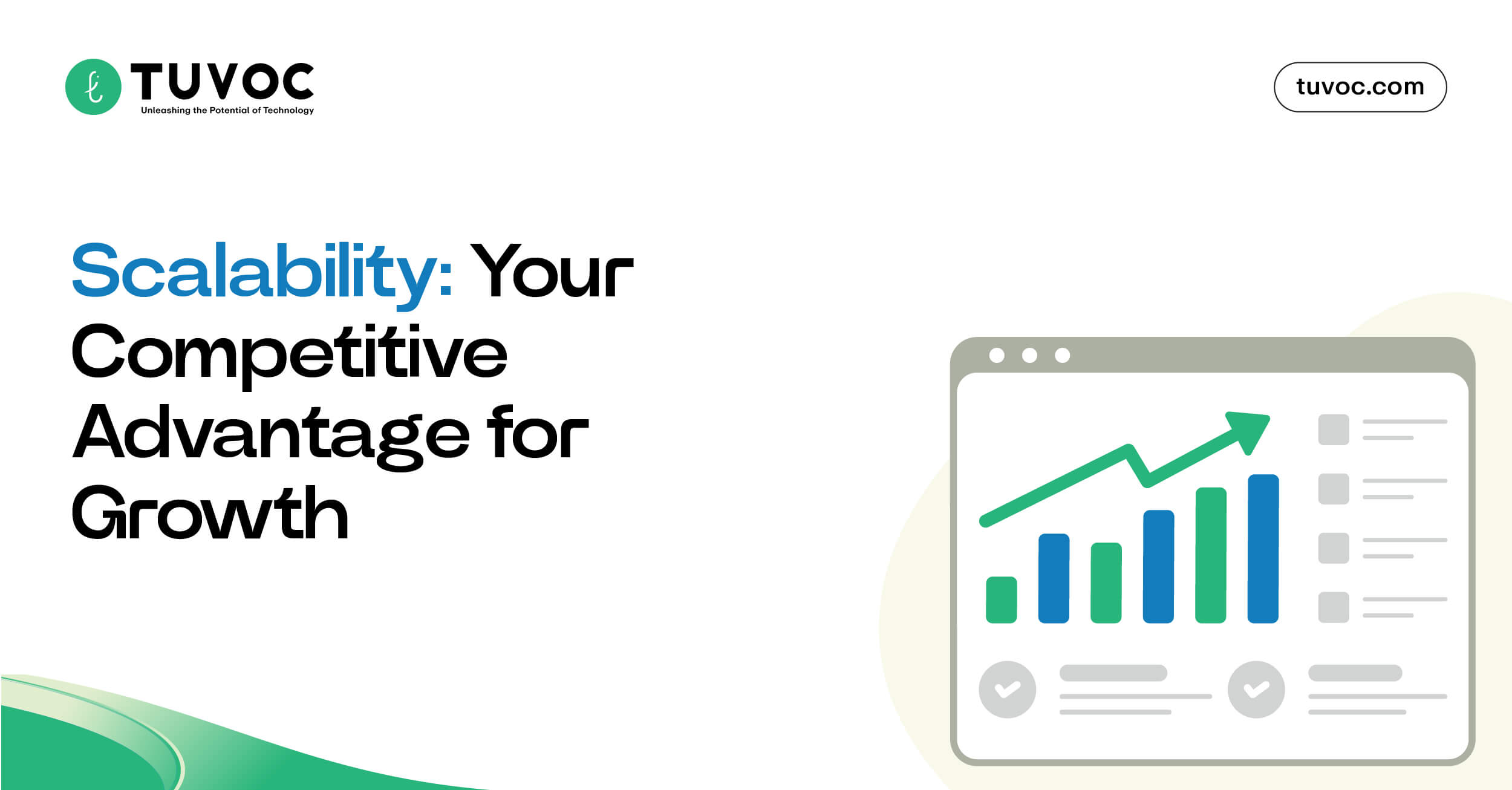 Scalability Is a Competitive Weapon, Not a Cost Line