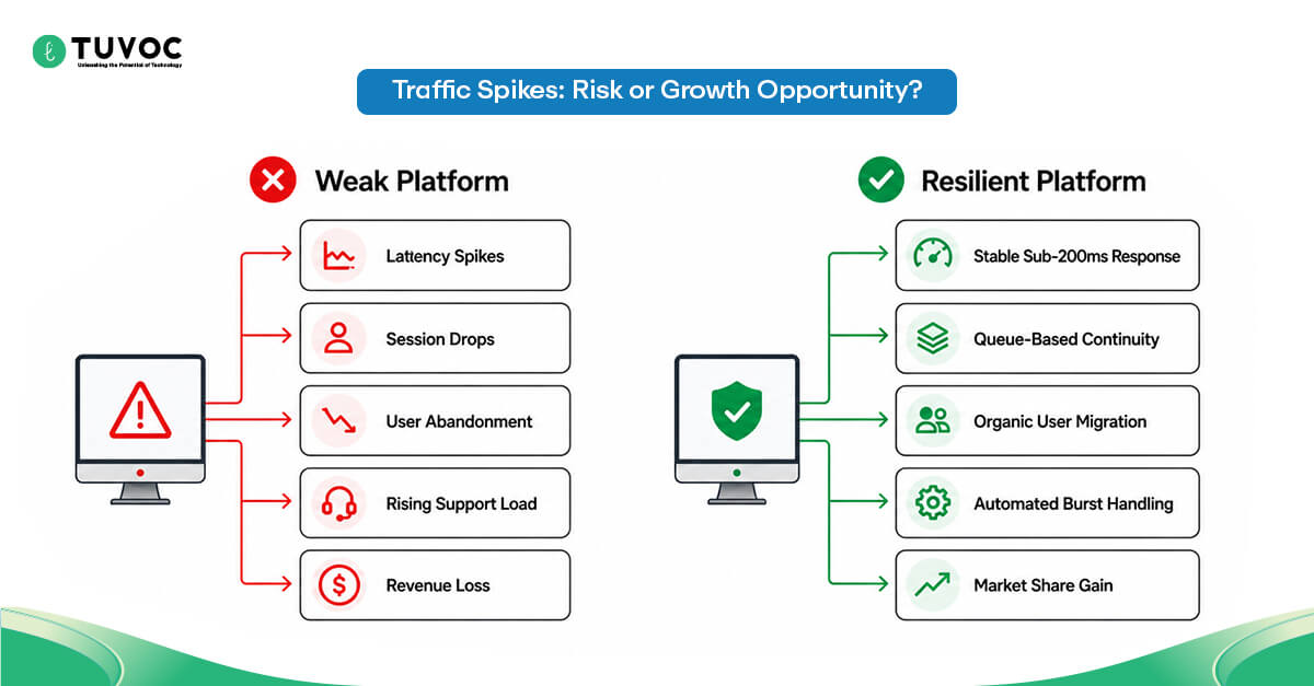 Traffic Spikes: Risk or Growth Opportunity?